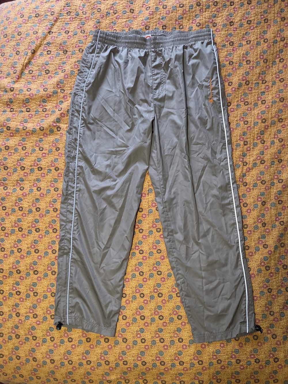 Champion Men's Track Pants with Side Piping L